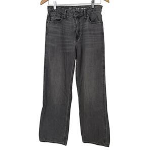 GAP Teen Low Stride Jeans with Washwell High Rise Wide- Size: 14